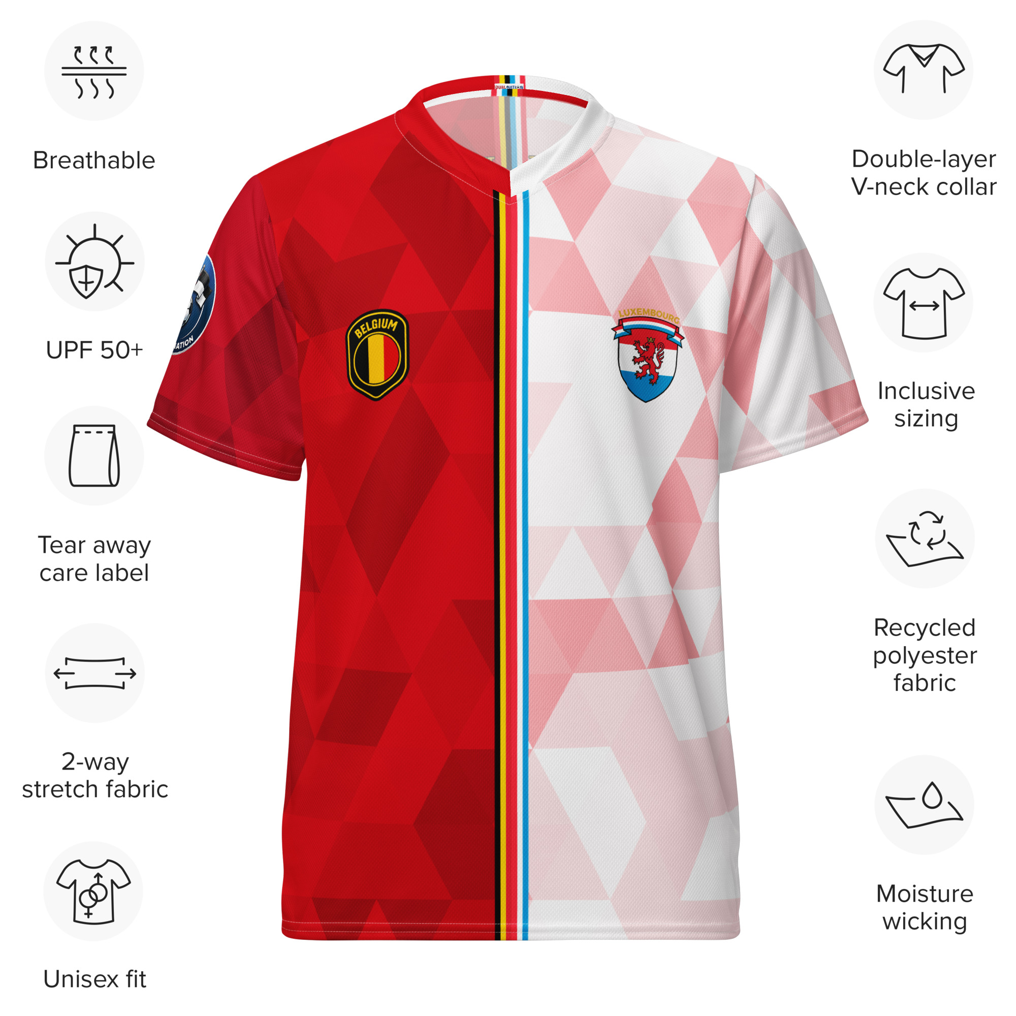 maillot-belgique-luxembourg-double-nationalite-specificites spécificités maillot football double nationalité Dual Nation Belgique Luxembourg