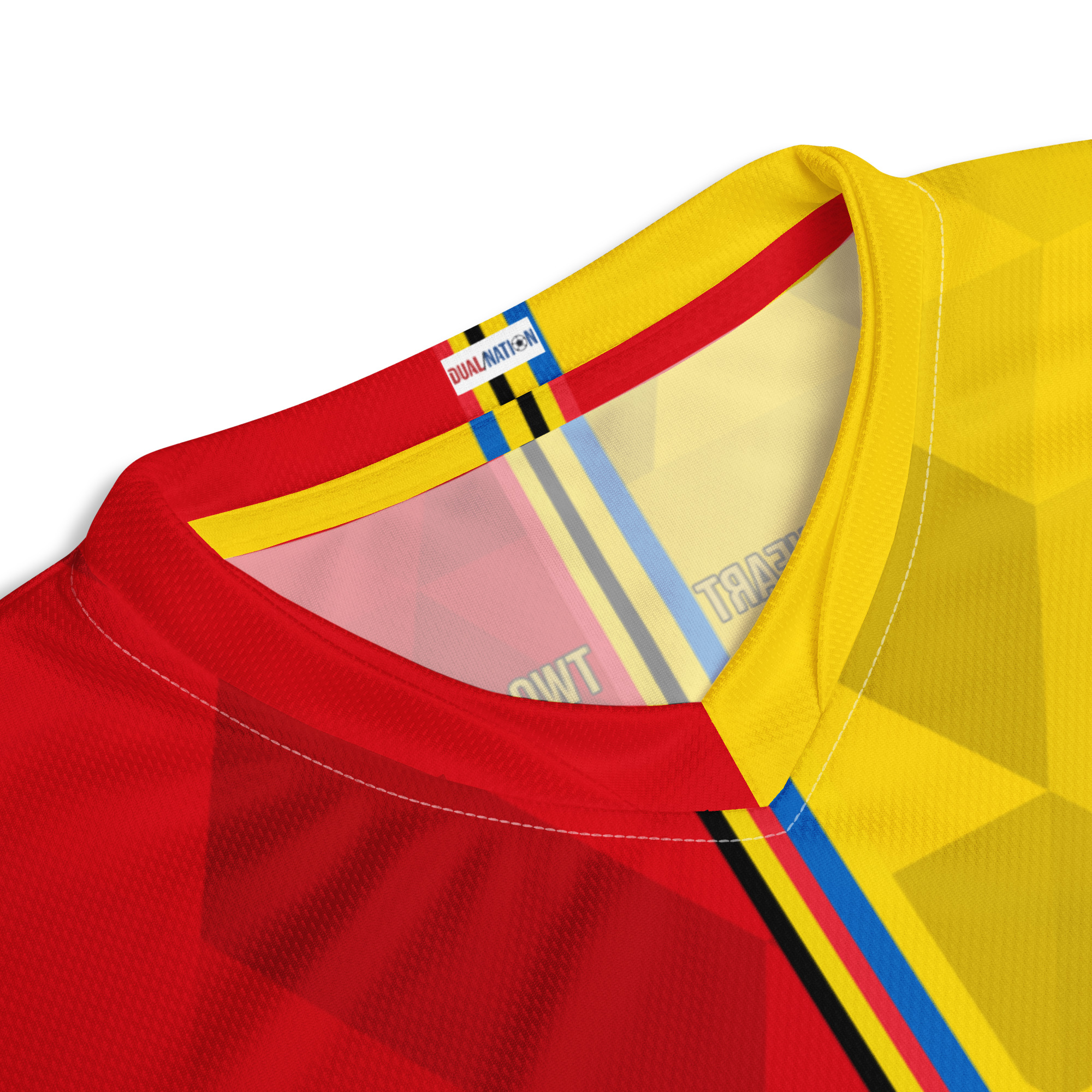 maillot-belgique-ukraine-double-nationalite-detail-col détail col maillot football double nationalité Dual Nation Belgique Ukraine