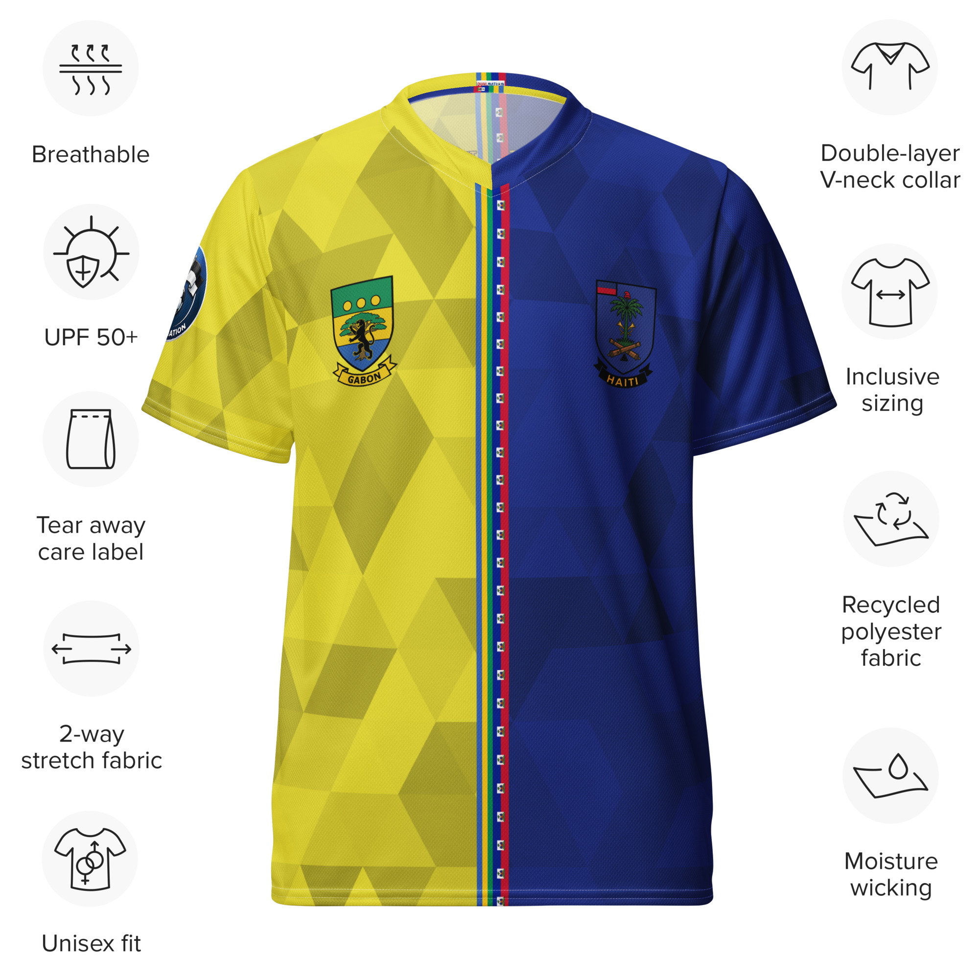 Maillot Haiti Gabon Specs maillot-haiti-gabon-double-nationalite-specificites
