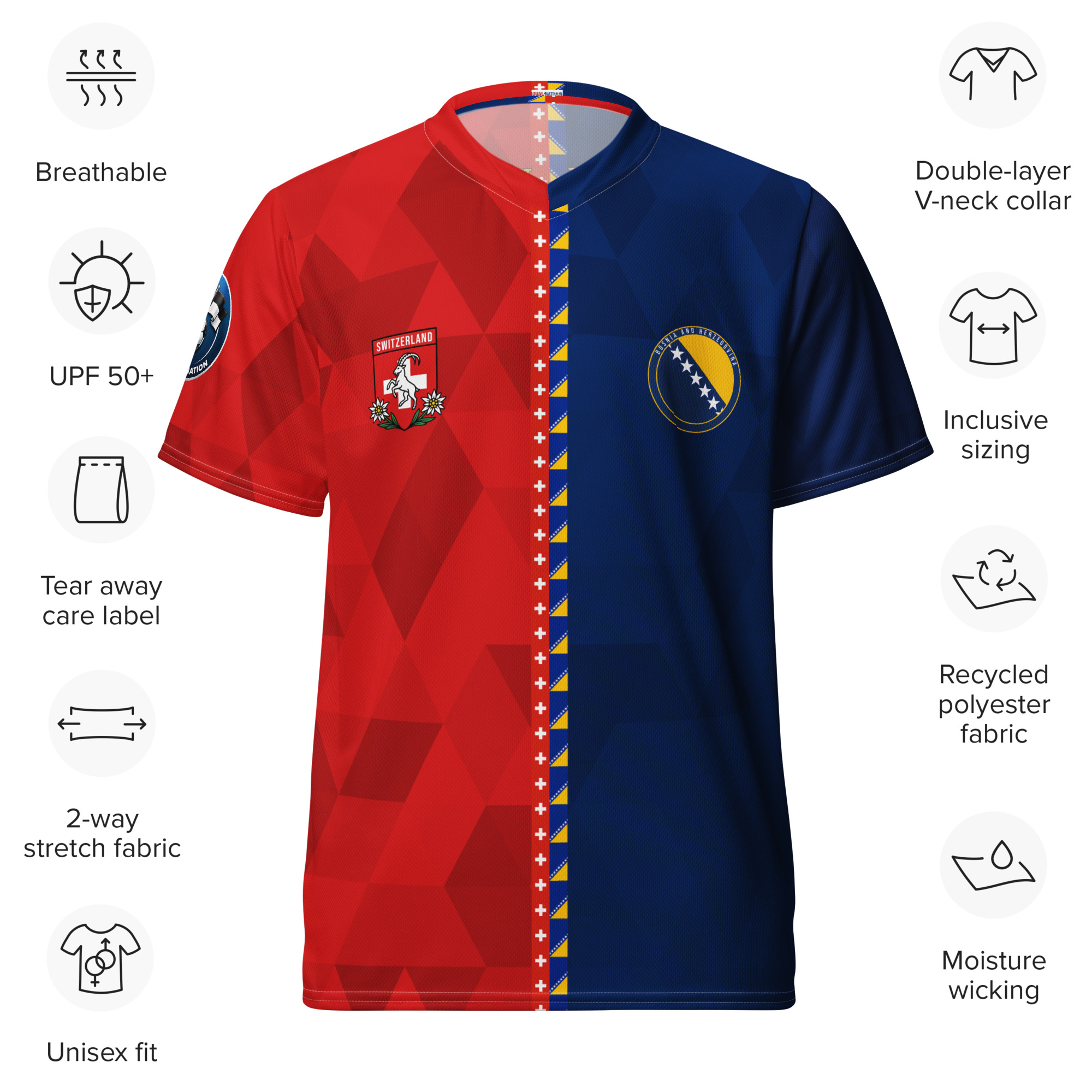 maillot-suisse-bosnie-double-nationalite-specificites spécificités maillot football double nationalité Dual Nation Suisse Bosnie